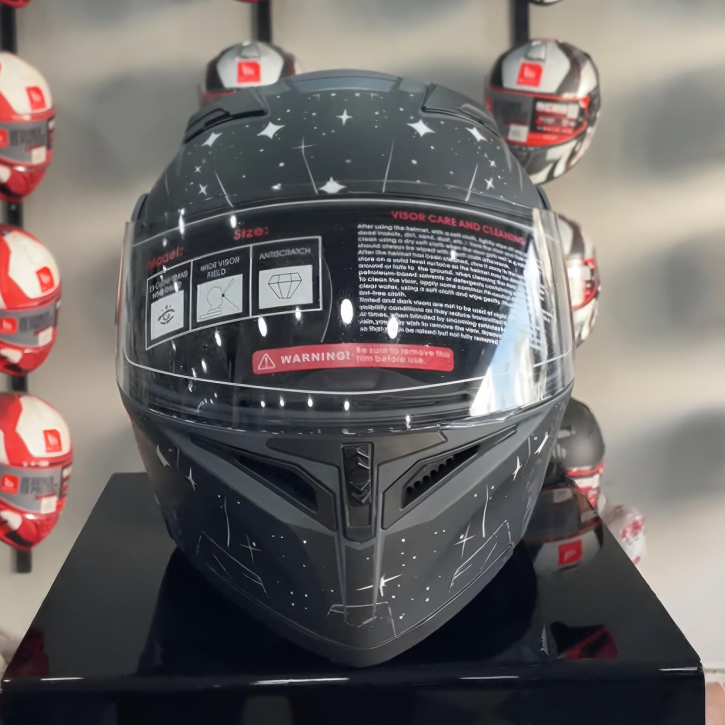 JK-21 Çene Açılır Ece-Dot Sertifiklalı Güneş Vizörlü Kask ( KAPIDA ÖDEME & ÜCRETSİZ KARGO )
