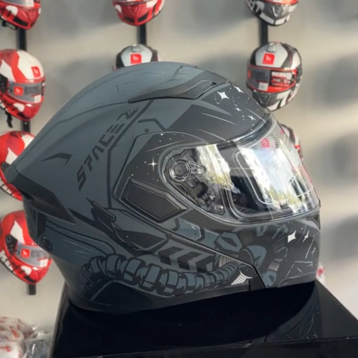 JK-21 Çene Açılır Ece-Dot Sertifiklalı Güneş Vizörlü Kask ( KAPIDA ÖDEME & ÜCRETSİZ KARGO )